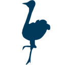 Blue Ostrich Winery logo